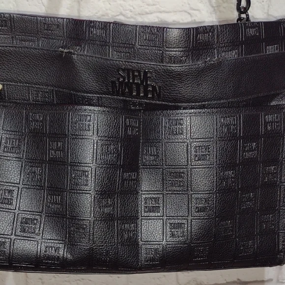 Steve Madden Black Huge Purse - Picture 1 of 15